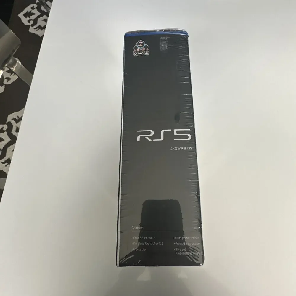 Gambr - Q10RSE - RS5 Game Console Dual Stick 2.4G 2 Wireless Controllers+64GB
